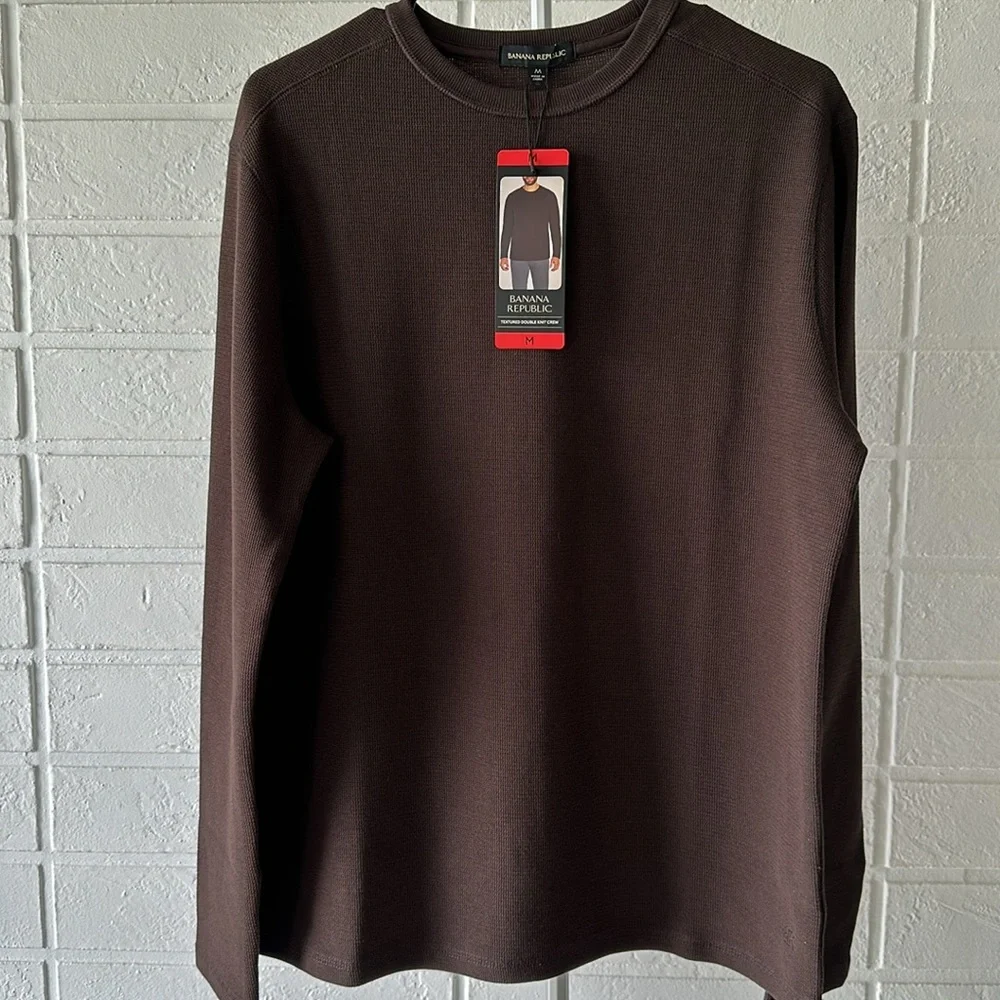 Banana Republic-Men’s Long Sleeve Crew Shirt